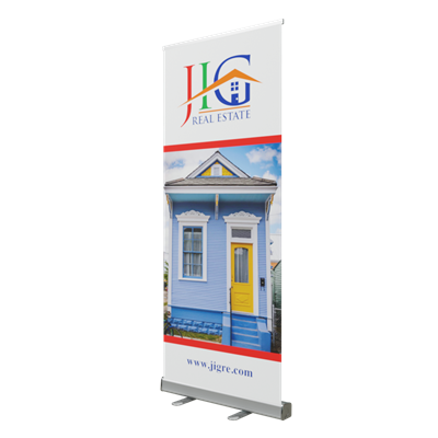 Retractable Bannerstand 1 33.5"