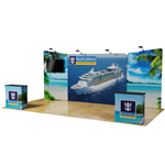 20ft Waveline Marlin MASTER Backwall Display Kit