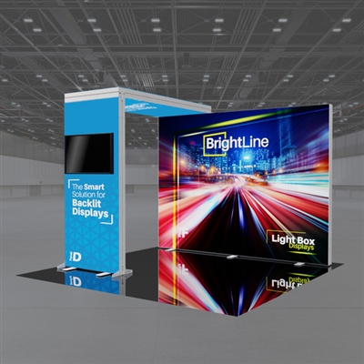 10ft BrightLine Light Box Display Kit 10-FDD