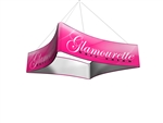 Blimp QUAD Curved Hanging Banner