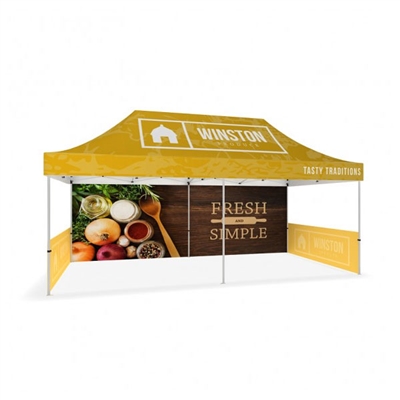 20ft Ultra Tent - Full Color Dye-Sublimated Tent