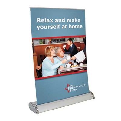 Mini Table Top Retractor Banner