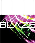 10ft Blaze Hanging Light Box Banner