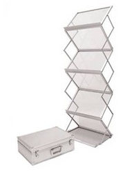 PLATINUM Literature Double Sided Stand