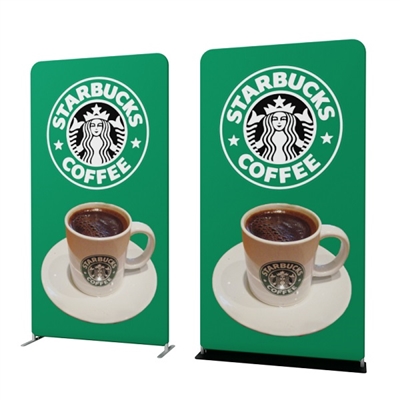 48inch x 76inch Waveline Fabric Banner Stand