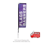 Mamba Single Sided Rectangle Banner Flag Stand