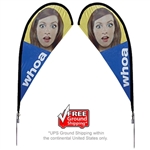 Teardrop Banner Flag Stand