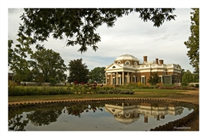 Fine Art Giclee Print - 'Thomas Jefferson's Monticello'