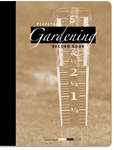Gardening Record Book -- "Rain Gauge" Cover