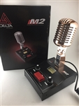 Delta Electronics M2 Gold Amplified Powered Base CB HAM Microphone