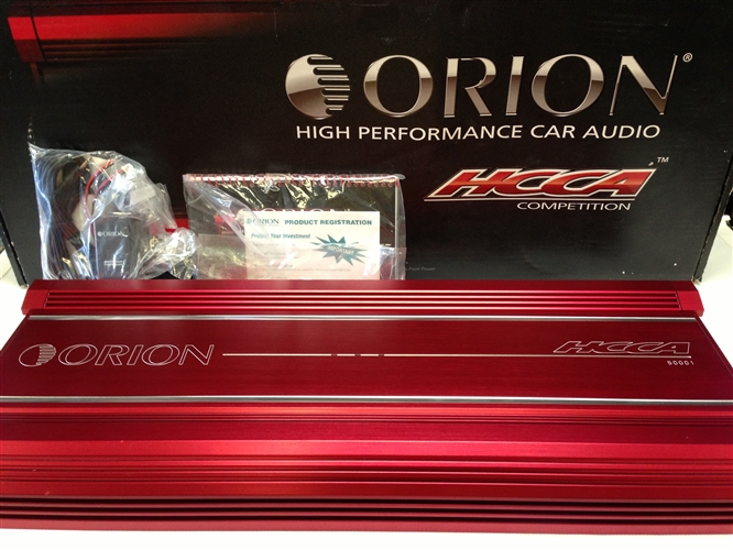 ORION Audio HCCA50001 Mono Car Amplifier HCCA Competition Series 5000 Watts RMS