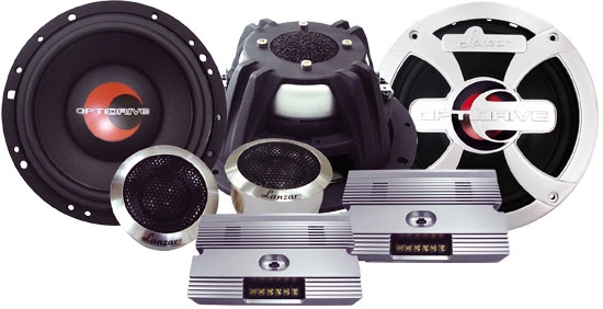 Lanzar Opti6c Optidrive 500 Watt 6.5'' Component System