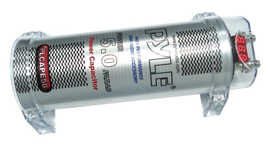 Pyle PLCAPE50 5.0 Farad Digital Power Capacitor