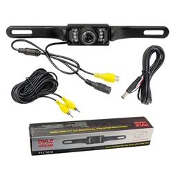 Pyle PLCM10 License Plate Mount Rear View camera w/Night Vision