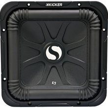 Kicker Solo-Baric S15L34 15" Dual 4 Ohm Solo-Baric L3 Series Car Subwoofer