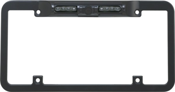 Boyo VTL300CIR Zinc Metal Black Full Frame License Plate Camera