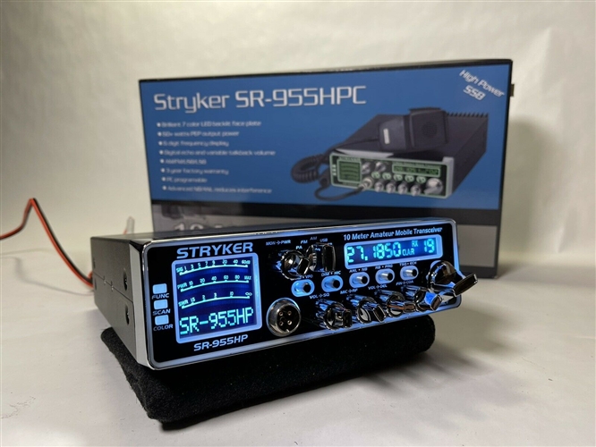 STRYKER SR-955HPC AM/FM/SSB 10 Meter Radio 80+ Watts PRO TUNED AND ALIGNED LOUD!