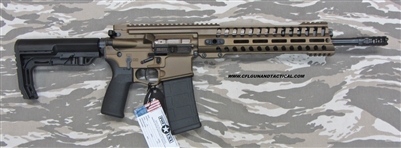 POF USA GEN 4 P415 EDGE 14.5" Burnt bronze cerakote finish, 5.56mm with E2 extraction, Patriot Ordnance Factory gas piston rifles in stock. SKU 01145