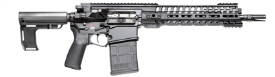 POF USA CMR Revolution GEN 4 308 12.5" BLACK from Patriot Ordnance Factory gas piston 7.62MM Pistol SKU 01391