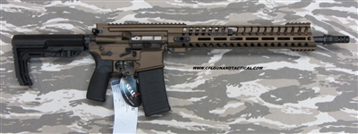 POF USA GEN 4 P415 EDGE 16" 300 Blackout, Burnt Bronze Cerakote finish, gas piston rifle with E2 extraction, Patriot Ordnance Factory gas piston rifles in stock. SKU 01444