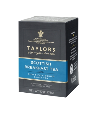 Taylors of Harrogate Scottish Breakfast - 20  Wrapped Tea Bags