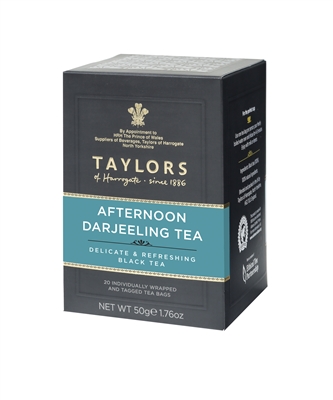 Taylors of Harrogate Afternoon Darjeeling - 20  Wrapped Tea Bags