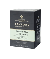 Taylors of Harrogate Green Tea with Jasmine - 20  Wrapped Tea Bags