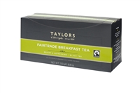 Taylors of Harrogate Fairtrade Breakfast  - 100 Wrapped Tea Bags