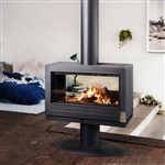 Invicta Nelson See-Thru Wood Burning Stove