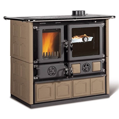 La Nordica Rosa Maiolica Wood Cookstove