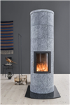 Norsk Kleber Babina Plus Wood Soapstone Stove