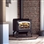 Drolet Escape 1800 Wood Stove on Legs - Brushed Nickel Door