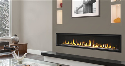 Majestic Echelon II 72" Direct Vent Gas Fireplace - Free Shipping