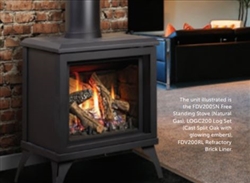 Kingsman FDV200S Direct Vent Gas Stove