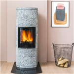 Norsk Kleber Marcello Wood Soapstone Stove