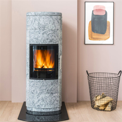 Norsk Kleber Marcello Wood Soapstone Stove