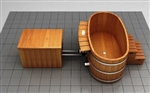 Northern Lights Ofuro Cedar Hot Tub