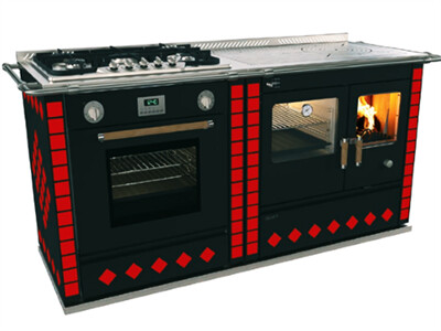 Rizzoli S90 Combi Multi-Fuel Cookstove