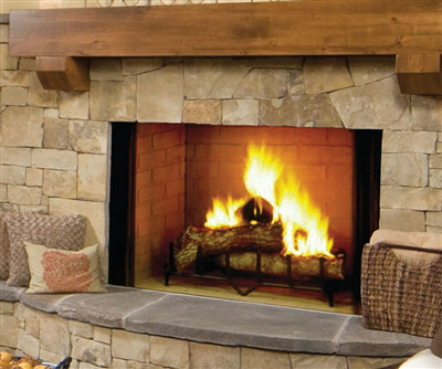 Majestic Biltmore 50" Wood Burning Fireplace