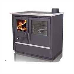 Tim Sistem North Hydro Wood Cookstove with Hydronic Boiler System - Used for Central Heating