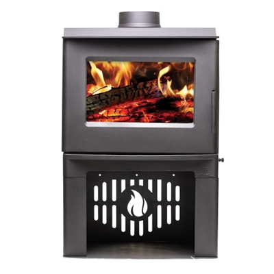 Breckwell SW2.5 Large Wood Stove on Pedestal