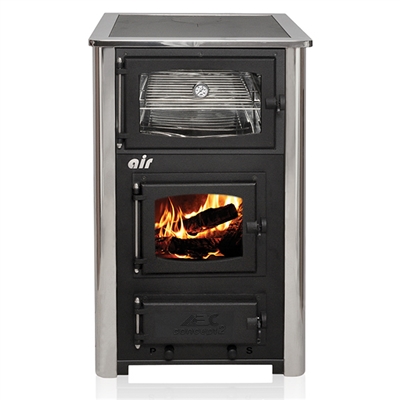 ABC Concept 2 Air Mini Wood Cookstove Black/SS T