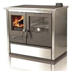 Tim Sistem North Wood Cookstove Stainless Steel