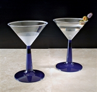 Emi-Yoshi 6 oz Disposable Plastic Martini Glasses