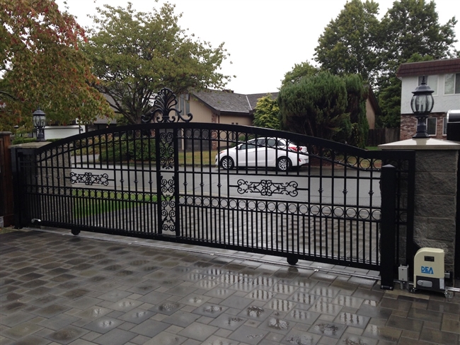 Aluminum Slide Gate with DEA motor