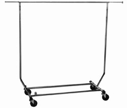 Collapsible Rolling Rack Fixture Depot
