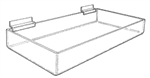 Slatwall Rectangular Tray