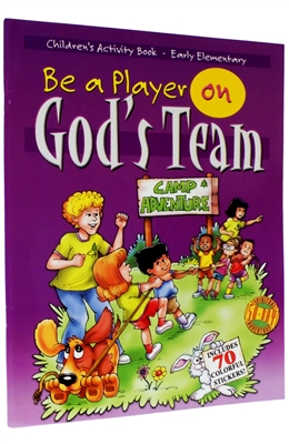 Kid's Activity Book (Grades K-2) Be A Player on God's Team