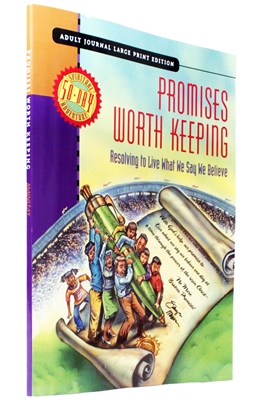 Adult Large Print Journal for Promises Worth Keeping