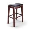 Seriena backless bar stools, backless counter stools, counter height stools, leather stools, bar stools with Neil heads, counter bar stools, bar counter stools, bar and counter stools, modern bar stool, leather counter stool, contemporary bar stool